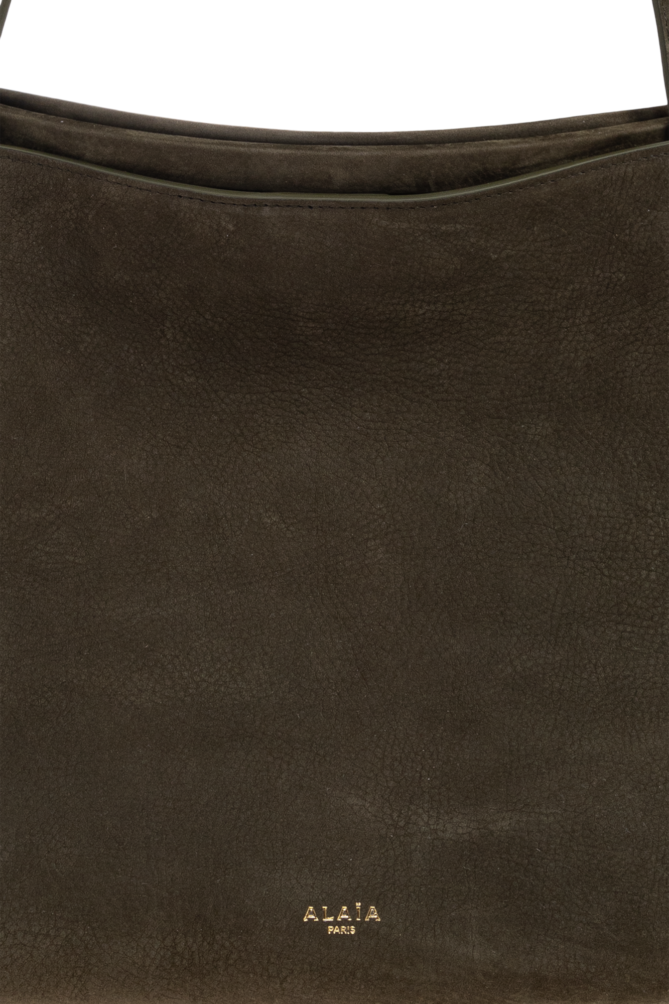 バッグ・カバンその他 Alaia Le Click medium square khaki nubuck bag Alaïa Shoulder bag 